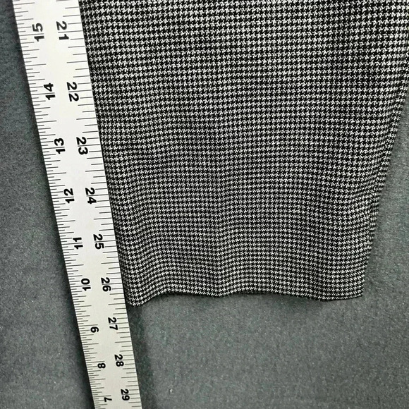 Zara Dress Slacks Trouser Pants Womens 6 Black White Business Casual soft 0674 - Picture 6 of 9